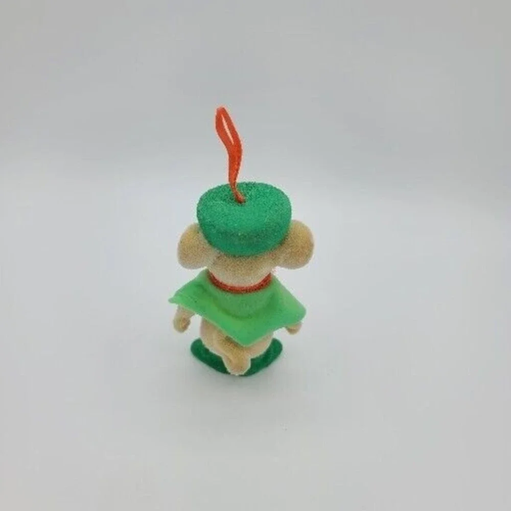 Walt Disney Rescuers Down Under Miss Bianca Plush Flock Christmas Ornament 1990